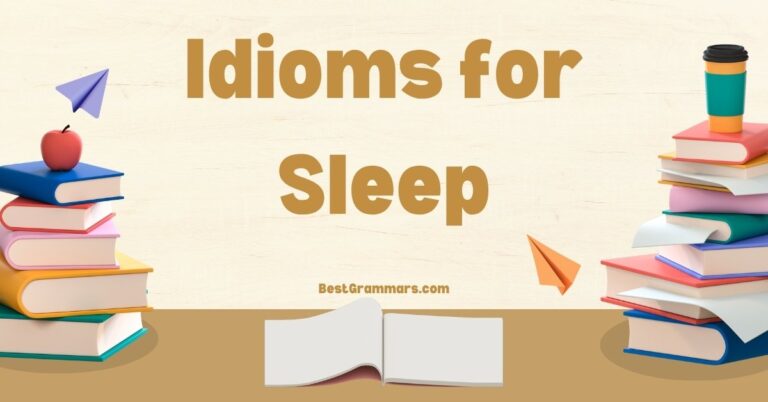 Idioms for Sleep: Mastering English Expressions